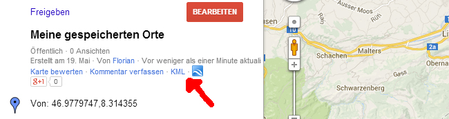 Google Maps KML Download