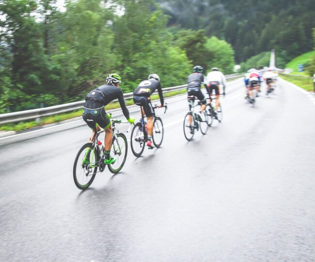 Das followmestore road racing team beim Arlberg Giro 2015.