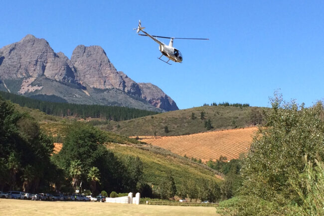 Cape Epic Hubschrauber