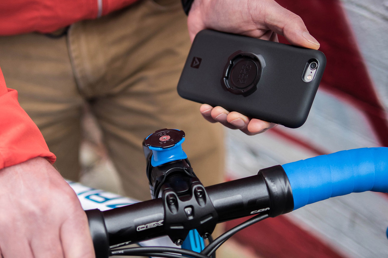 Quad Lock Smartphone-Halterung im Test - für das Fahrrad