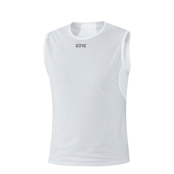 Gore Wear Gore Windstopper Base Layer Sleeveless Shirt light grey/white 2020