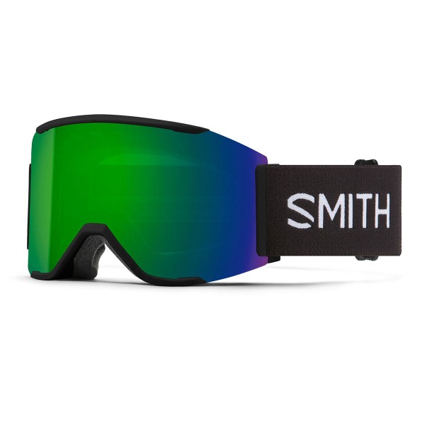 Smith Squad MAG black chromapop sun green mirror 24/25