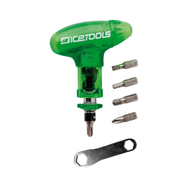 Icetools Cool Tool clear green