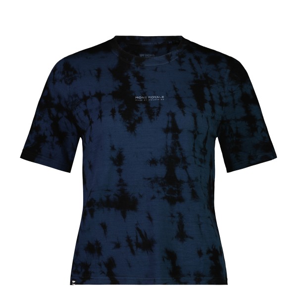 Mons Royale Icon Relaxed Tee wms dyed ice night 2023