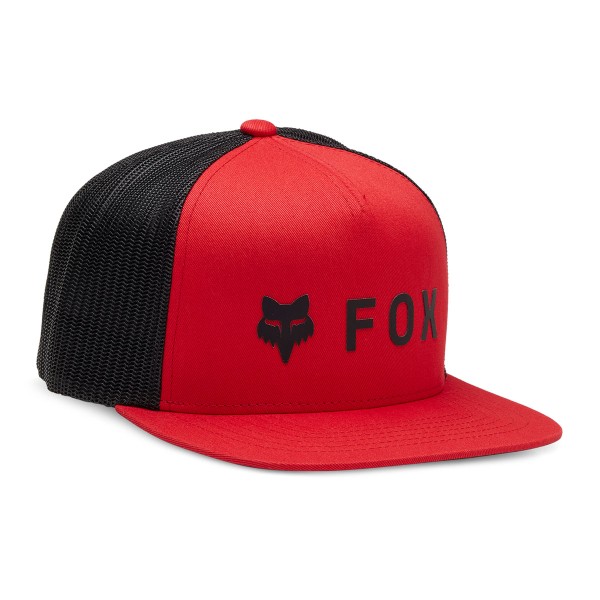 Fox Racing Absolute Mesh Snapback Hat flame red 2024