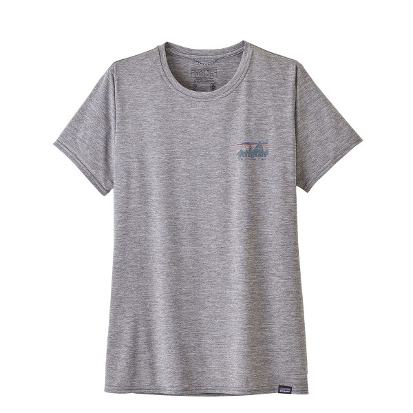 Patagonia Capilene Cool Daily Graphic Shirt wms feather grey 2024