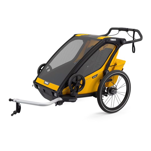 Thule Chariot Sport 2 black/yellow 2022