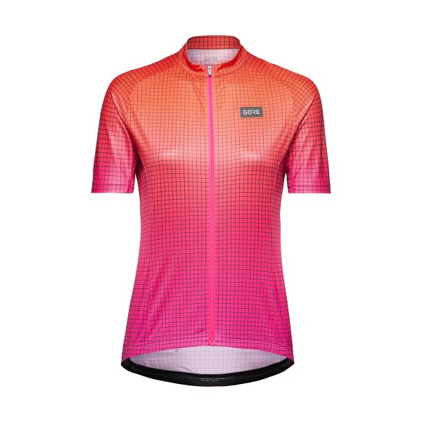 Gore Wear Grid Fade Jersey wms process pink/fireball 2022