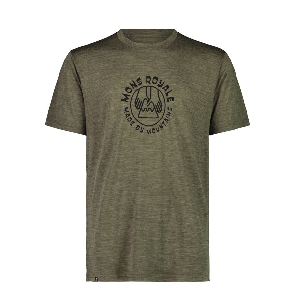Mons Royale Zephyr Merino Cool T-Shirt olive 2023