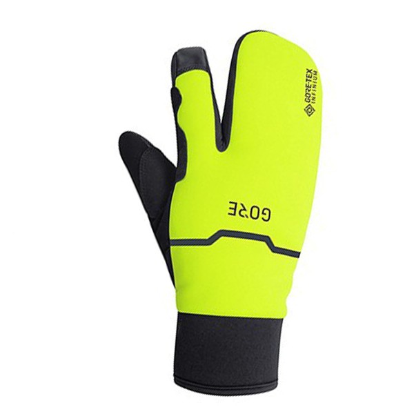 Gore Wear GTX Infinium Thermo Split Gloves black/yellow 23/24