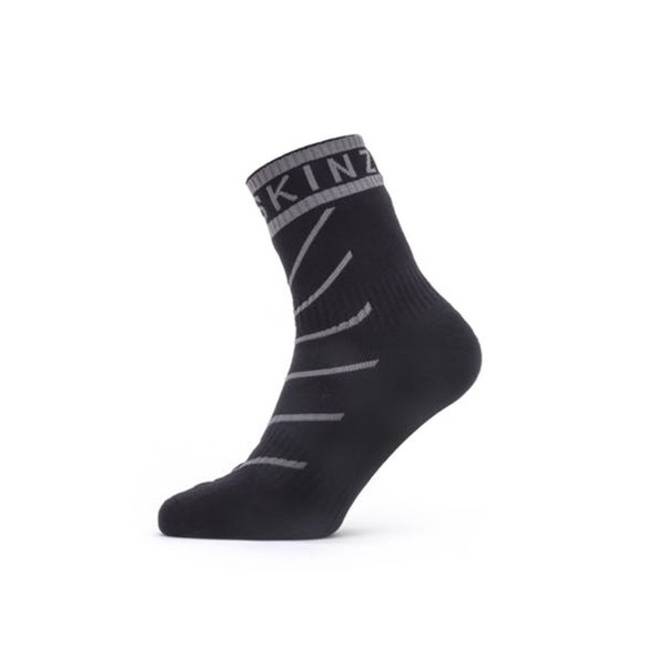 Sealskinz Warm Weather Ankle + Hydrostop Sock bk/g 20/21