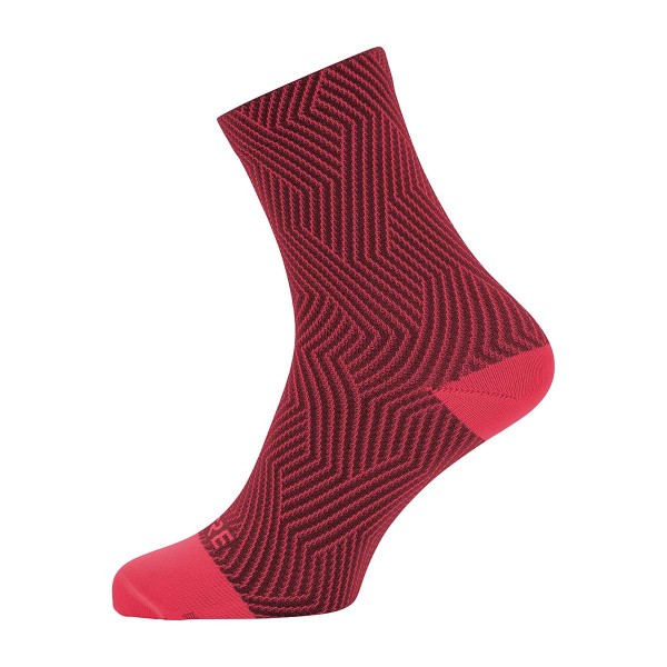 Gore Wear C3 Mid Socks pink / red 2020