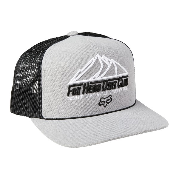 Fox Racing Hero Dirt Snapback Hat light grey 21/22