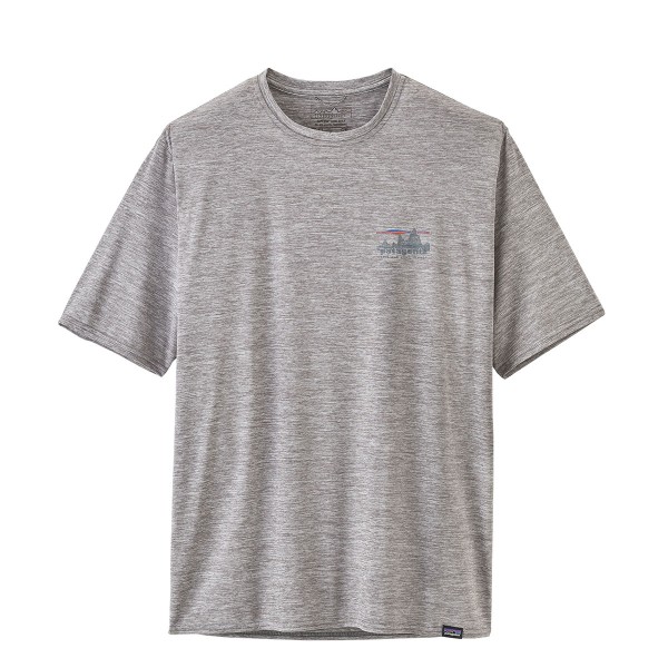 Patagonia Capilene Cool Daily Graphic Shirt 73 skyline feather grey 2024