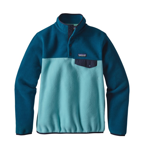 Patagonia LW Synchilla Snap-T Pullover wms light currrent blue 22/23