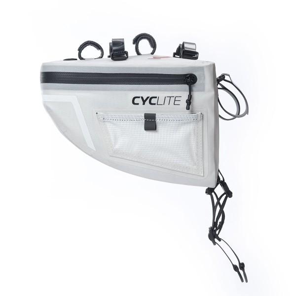 Cyclite Handle Bar Aero Bag / 01 light grey Lenkertasche