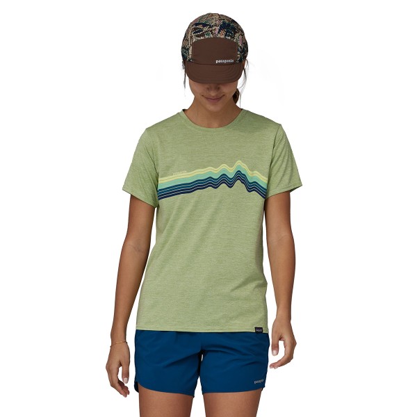 Patagonia Capilene Cool Daily Graphic T-Shirt wms salvia green 2023