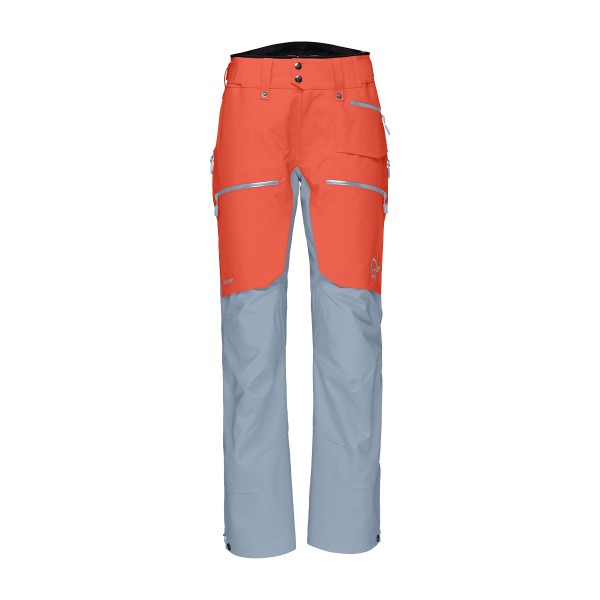 Norrona lofoten Gore-Tex Pro Pants wms orange alert /blue fog 22/23