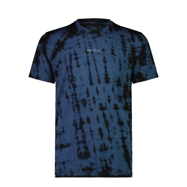 Mons Royale Icon T-Shirt tie dyed ice night 2023